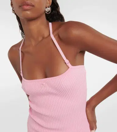 Courreges Courrèges Ribbed-knit minidress | Thumbnail 4