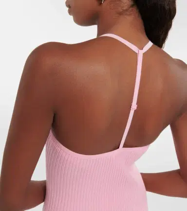Courreges Courrèges Ribbed-knit minidress | Thumbnail 6