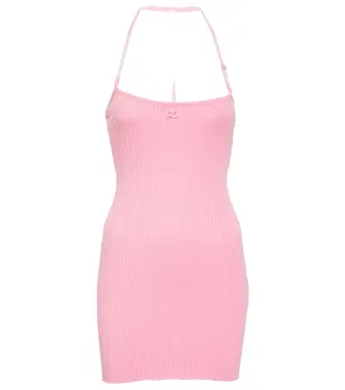 Courreges Courrèges Ribbed-knit minidress | Thumbnail 1