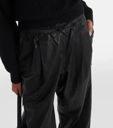 Yves Salomon Leather pants | Thumbnail 3