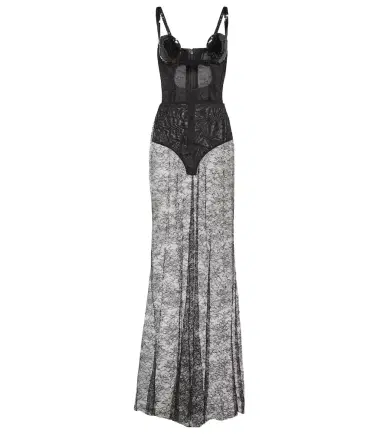 Nensi Dojaka Cutout sequined lace-trimmed gown | Thumbnail 1
