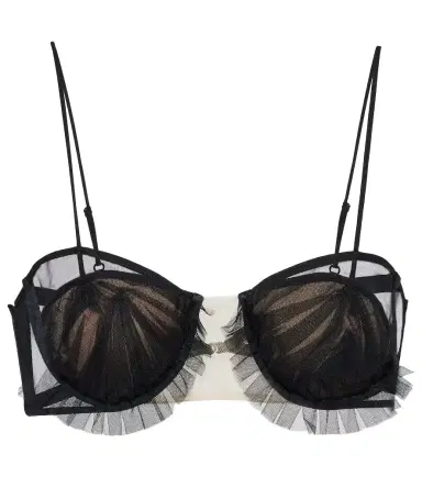 Nensi Dojaka Exploding Flower tulle bra | Thumbnail 1