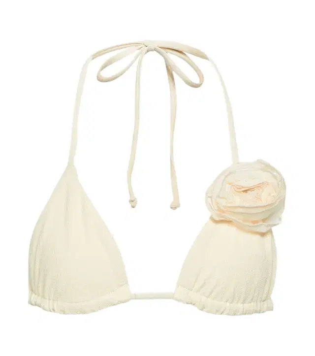 Same Appliqué triangle bikini top