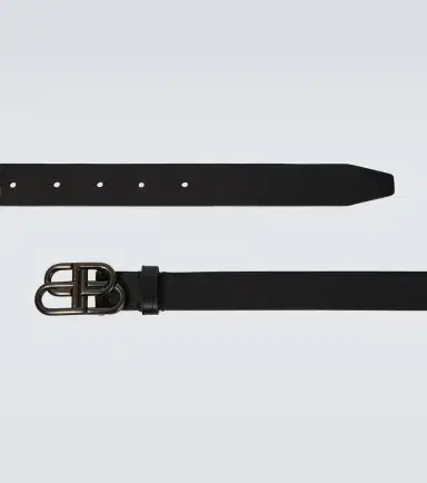 Balenciaga BB leather belt | Thumbnail 2 Balenciaga BB leather belt | Thumbnail 2