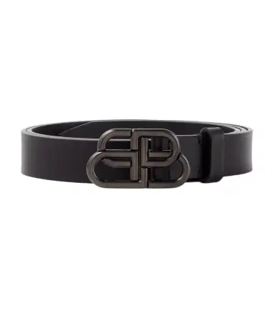 Balenciaga BB leather belt | Thumbnail 1 Balenciaga BB leather belt | Thumbnail 1