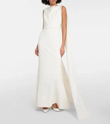 Safiyaa Bridal Ginevra embellished gown | Thumbnail 2