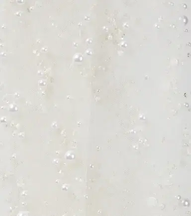 Safiyaa Bridal tulle gloves | Thumbnail 2