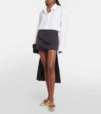 Roger Vivier Très Vivier metallic leather ballet flats | Thumbnail 5