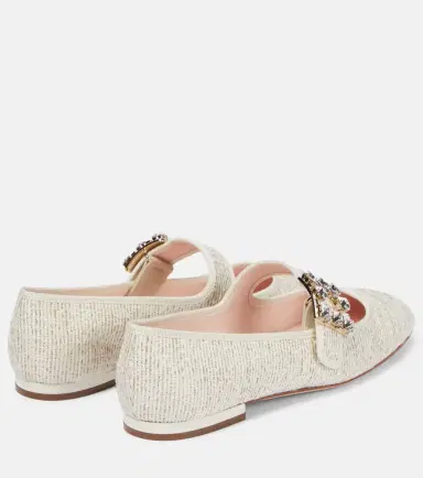 Roger Vivier Très Vivier embellished ballet flats | Thumbnail 2 Roger Vivier Très Vivier embellished ballet flats | Thumbnail 2