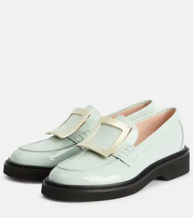 Roger Vivier Viv' Rangers patent leather loafers | Thumbnail 4