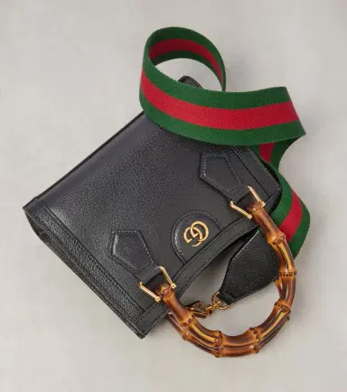 Gucci Diana Mini leather tote bag | Thumbnail 4