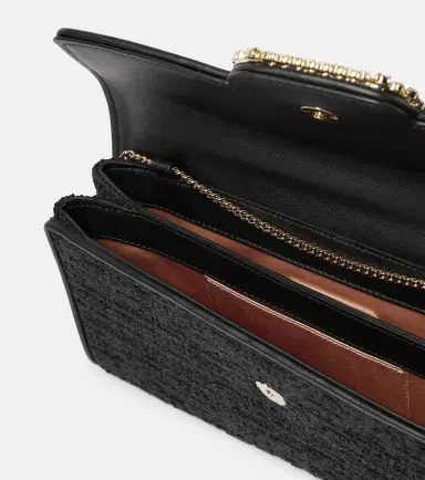 Roger Vivier Bouquet Mini tweed clutch | Thumbnail 4 Roger Vivier Bouquet Mini tweed clutch | Thumbnail 4