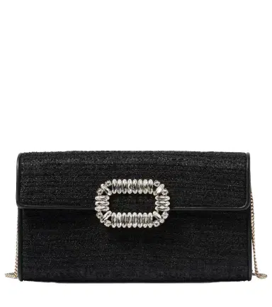 Roger Vivier Bouquet Mini tweed clutch | Thumbnail 1 Roger Vivier Bouquet Mini tweed clutch | Thumbnail 1