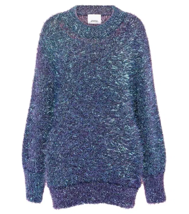 Isabel Marant Wayne metallic sweater