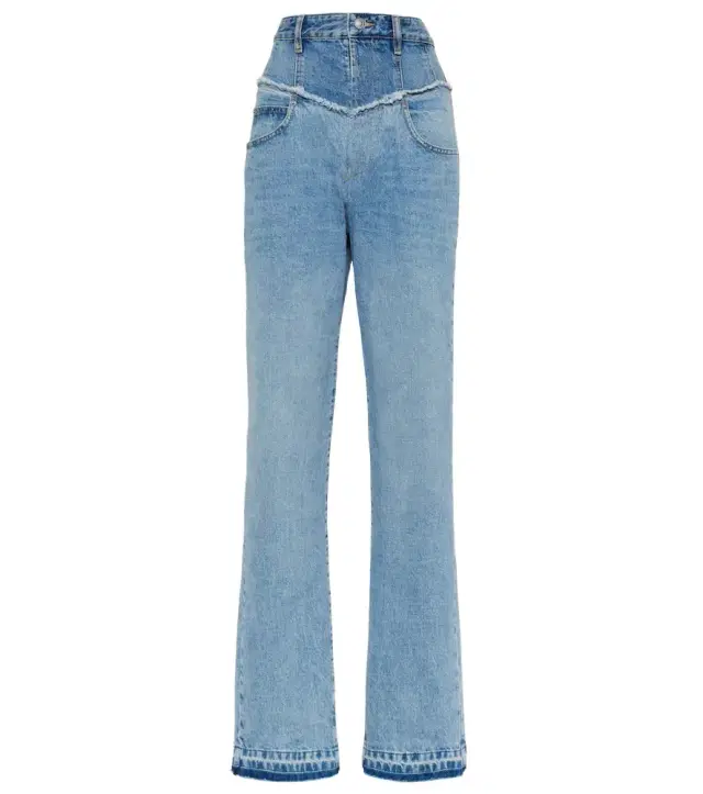 Isabel Marant Noemie high-waisted denim jeans