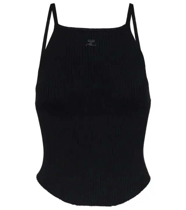 Courreges Courrèges Ribbed-knit tank top