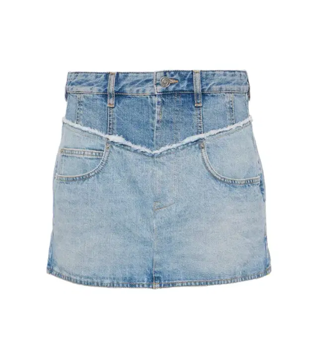 Isabel Marant High-rise denim miniskirt