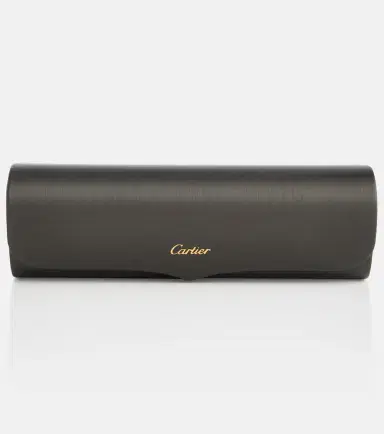 Cartier Eyewear Collection Panthère de Cartier geometric sunglasses | Thumbnail 4