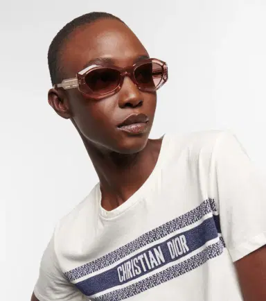 DIOR Eyewear DiorSignature B1U oval sunglasses | Thumbnail 3