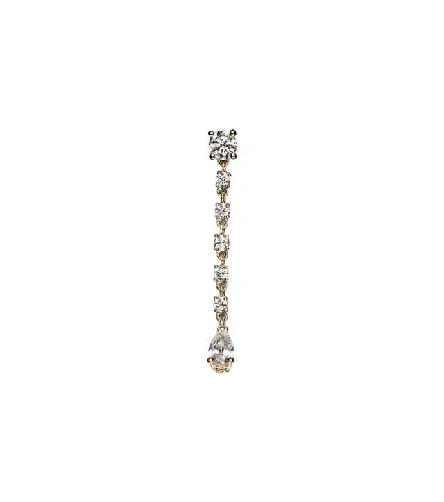 Anita Ko Olivia 18kt gold single earring with diamonds