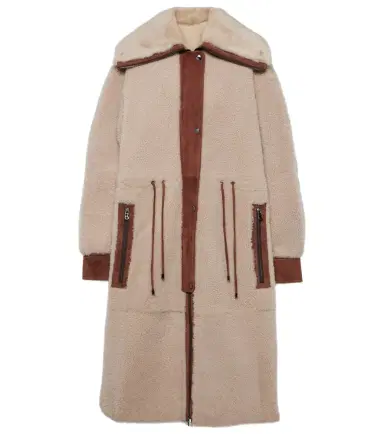 Bogner Gritt suede-trimmed shearling coat | Thumbnail 1