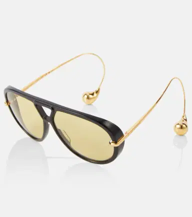 Bottega Veneta Drop aviator sunglasses | Thumbnail 2 Bottega Veneta Drop aviator sunglasses | Thumbnail 2