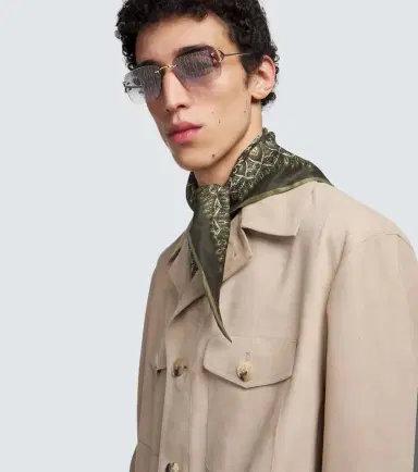 Cartier Eyewear Collection Monogram rectangular sunglasses | Thumbnail 4 Cartier Eyewear Collection Monogram rectangular sunglasses | Thumbnail 4