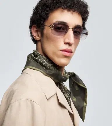 Cartier Eyewear Collection Monogram rectangular sunglasses | Thumbnail 5 Cartier Eyewear Collection Monogram rectangular sunglasses | Thumbnail 5