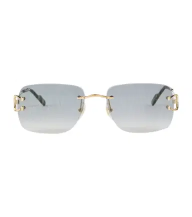 Cartier Eyewear Collection Monogram rectangular sunglasses | Thumbnail 1 Cartier Eyewear Collection Monogram rectangular sunglasses | Thumbnail 1