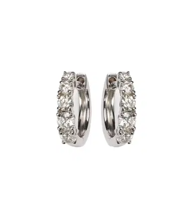 Anita Ko Huggie 18kt gold earrings with diamonds | Thumbnail 1
