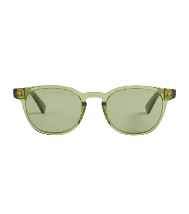 Bottega Veneta Panthos round sunglasses