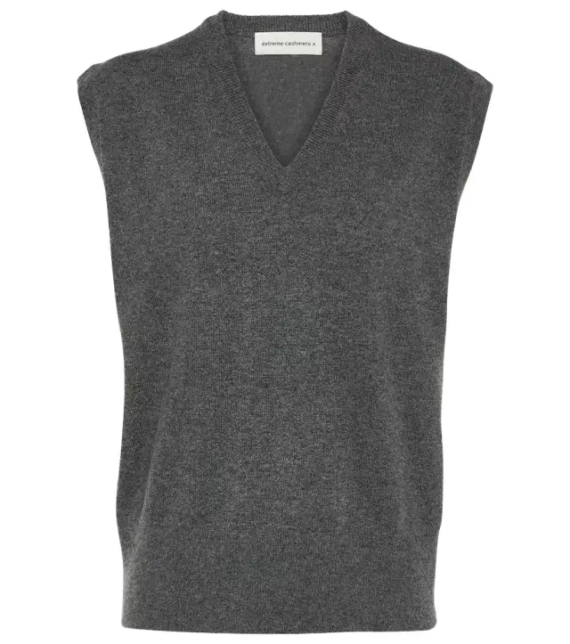 N°243 Spencer cashmere-blend sweater vest