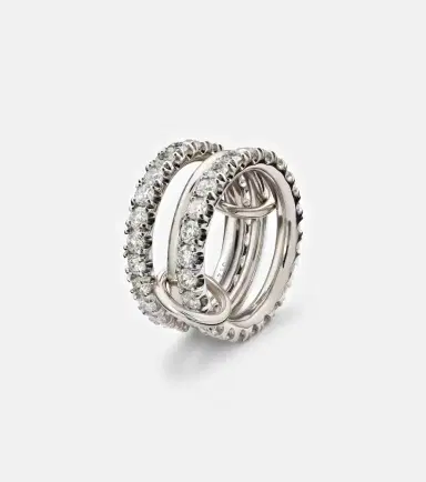 Spinelli Kilcollin Juno 18kt white gold ring with diamonds | Thumbnail 2 Spinelli Kilcollin Juno 18kt white gold ring with diamonds | Thumbnail 2