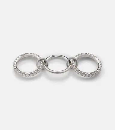 Spinelli Kilcollin Juno 18kt white gold ring with diamonds | Thumbnail 3 Spinelli Kilcollin Juno 18kt white gold ring with diamonds | Thumbnail 3