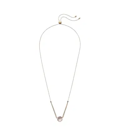 Bucherer Fine Jewellery 18kt rose gold necklace with morganite and diamonds | Thumbnail 1