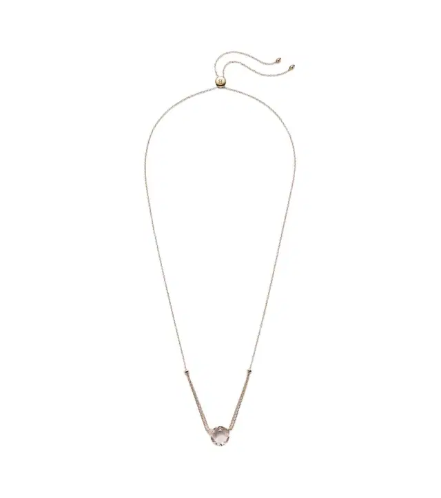 Bucherer Fine Jewellery 18kt rose gold necklace with morganite and diamonds
