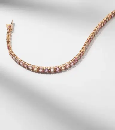 Bucherer Fine Jewellery Essentials Rivière 18kt rose gold bracelet with sapphires | Thumbnail 5 Bucherer Fine Jewellery Essentials Rivière 18kt rose gold bracelet with sapphires | Thumbnail 5