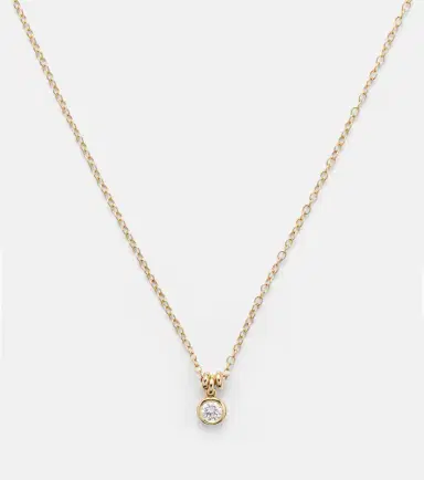 Spinelli Kilcollin Amirah 18kt gold pendant necklace with diamonds | Thumbnail 2 Spinelli Kilcollin Amirah 18kt gold pendant necklace with diamonds | Thumbnail 2