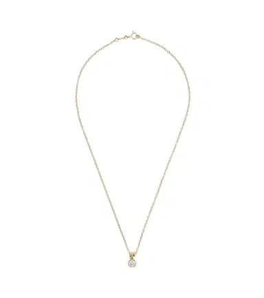 Spinelli Kilcollin Amirah 18kt gold pendant necklace with diamonds | Thumbnail 1 Spinelli Kilcollin Amirah 18kt gold pendant necklace with diamonds | Thumbnail 1