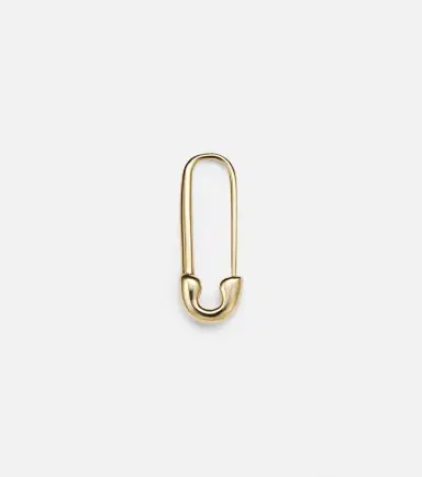 Anita Ko Safety Pin 18kt gold single earring | Thumbnail 2 Anita Ko Safety Pin 18kt gold single earring | Thumbnail 2