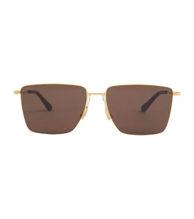 Ultrathin rectangular sunglasses