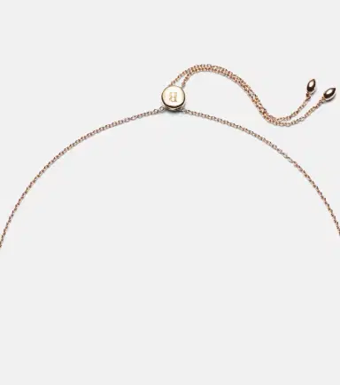 Bucherer Fine Jewellery 18kt rose gold necklace with prasiolite and diamonds | Thumbnail 3