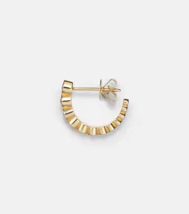 Sophie Bille Brahe Boucle Ensemble 18kt gold single earring with diamonds | Thumbnail 2