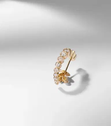 Sophie Bille Brahe Boucle Ensemble 18kt gold single earring with diamonds | Thumbnail 5
