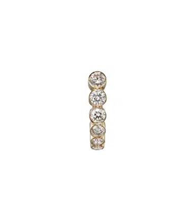 Sophie Bille Brahe Boucle Ensemble 18kt gold single earring with diamonds | Thumbnail 1