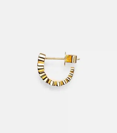 Sophie Bille Brahe Boucle Ensemble Petite 18kt gold single earring with diamonds | Thumbnail 2