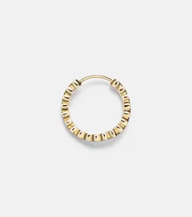 Sophie Bille Brahe Courant 18kt gold single earring with diamonds | Thumbnail 2