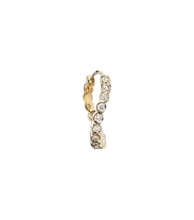 Sophie Bille Brahe Courant 18kt gold single earring with diamonds | Thumbnail 1