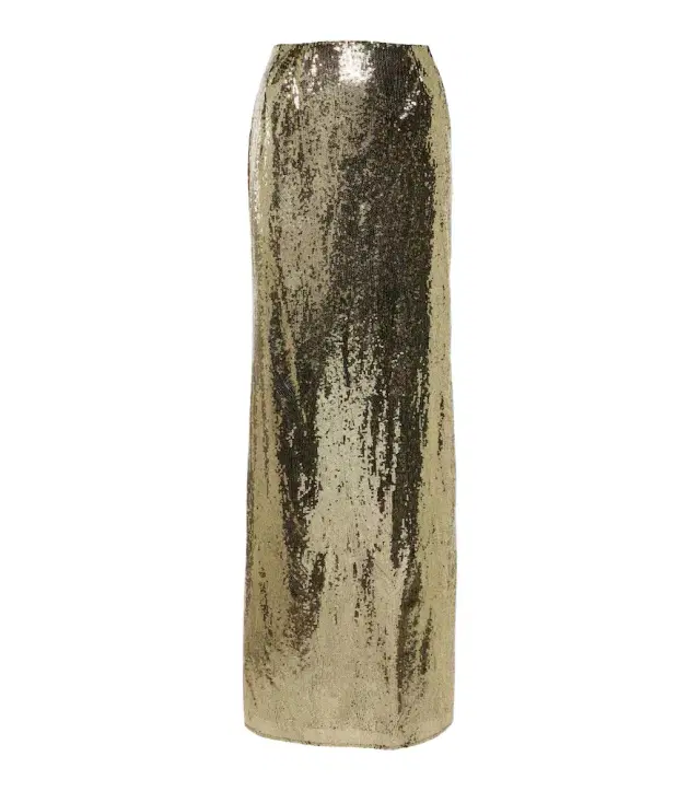 Dolce & Gabbana Sequined maxi skirt
