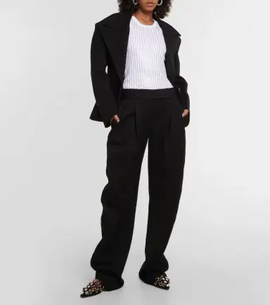 The Attico Wide-leg satin pants | Thumbnail 3